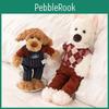 Animal Plush Dog Doll With Clothing Design For Kids Gift