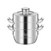 Wutuo 304 Stainless Steel Timer Steamer Pot