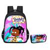 Rugrats High Definition Printing Oxford Leisure Spine Care Burden Reduction Storage Box Pencil Case Large Capacity Schoolbag