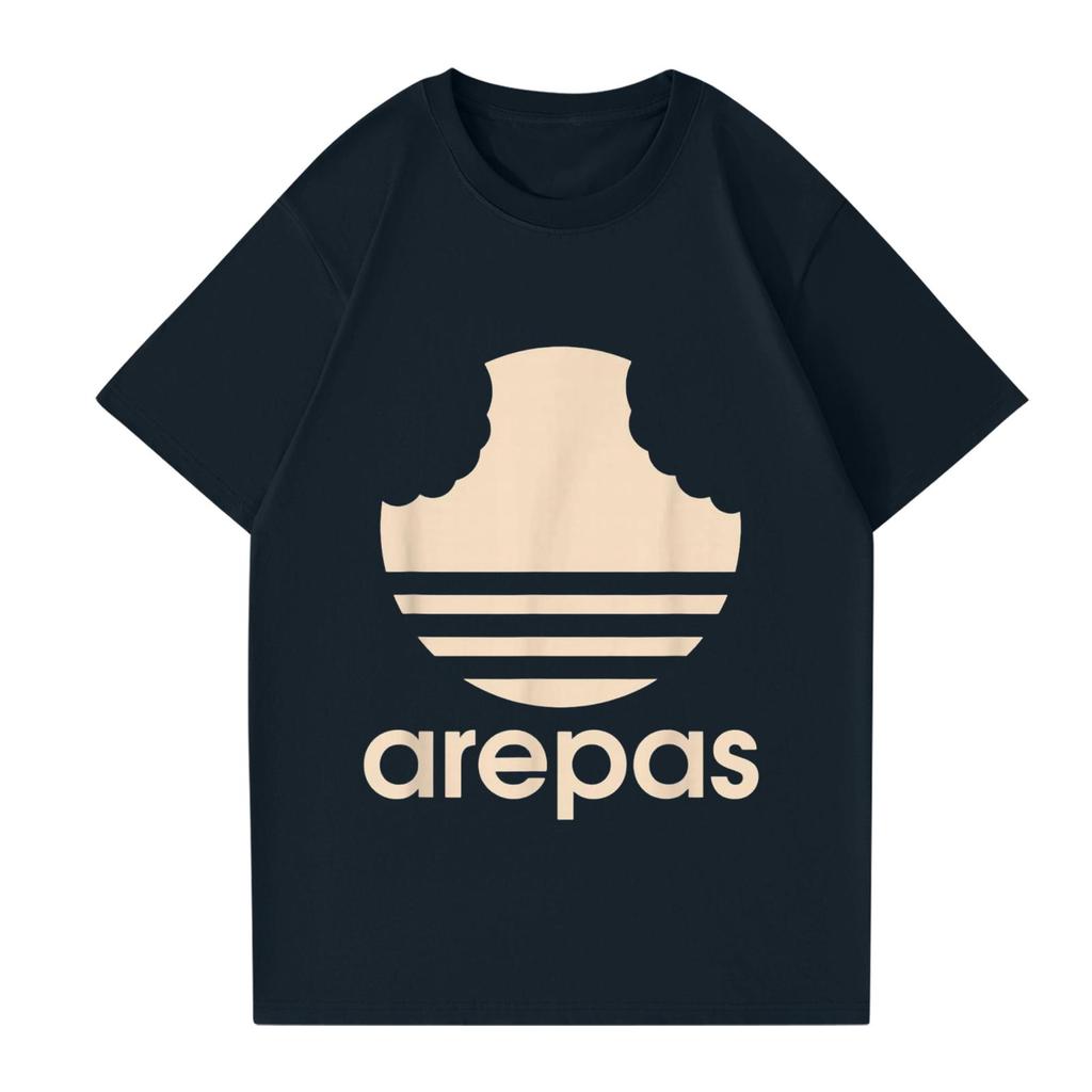 Women's And Men's Fashionable Round Neck Casual Print Short Sleeved T-shirt Top