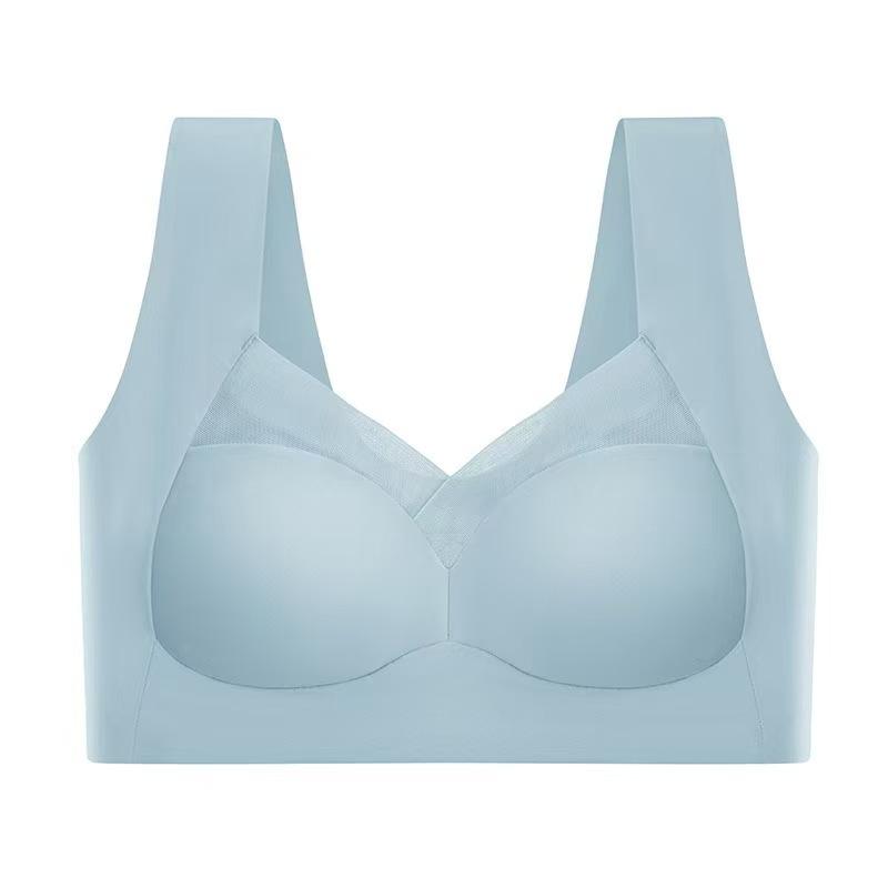 

Traceless underwear Women s small breasts gather thin styles No steel ring fixed No empty cup Expansion Anti-gravity underwear Anti-sagging 3xl【 75-90kg 】