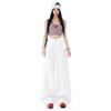 Spring Summer Vintage Relaxed Hide Figure Floor Wide Leg Denim Pants For Ladies Casual Pants Oversize Denim Trousers