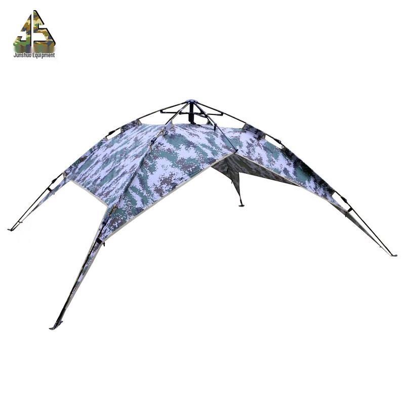 Junshuo Automatic Camouflage 3-4 Person Camping Tent