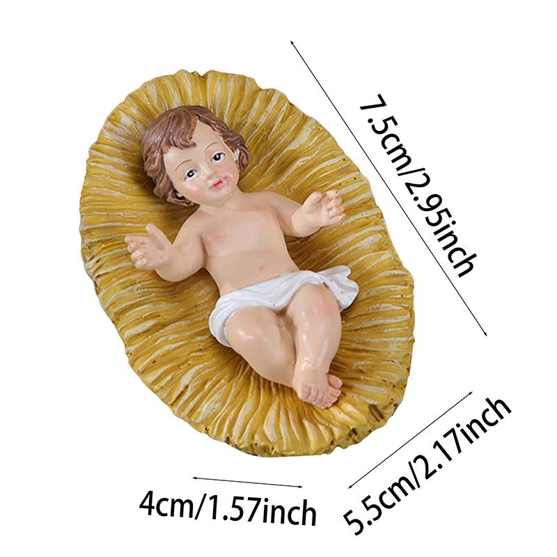 

Фигурка Младенца Иисуса Мини Смола Святой Фигурка Младенца Иисуса Религиозная Фигурка Младенца Иисуса Для Дома Офиса И Церковного Декора