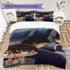 Detective Conan Anime Mystery Adventure Threepiece Set 1 Duvet Cover 2 Pillowcase Without Core Without Core Bedding Set