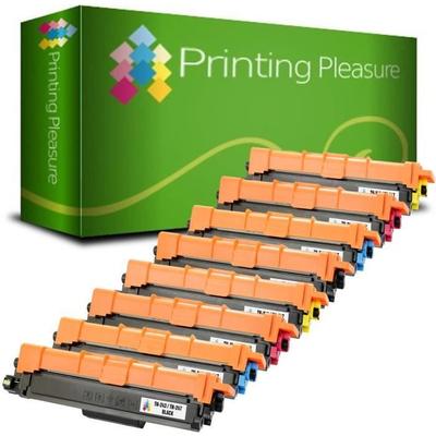 PACK 8 TN-243 TN-247 with CHIP Compatible Laser Toner for Brother DCP-L3510CDW DCP-L3550CDW HL-L3210CW HL-L3230CDW MFC-L3710CW