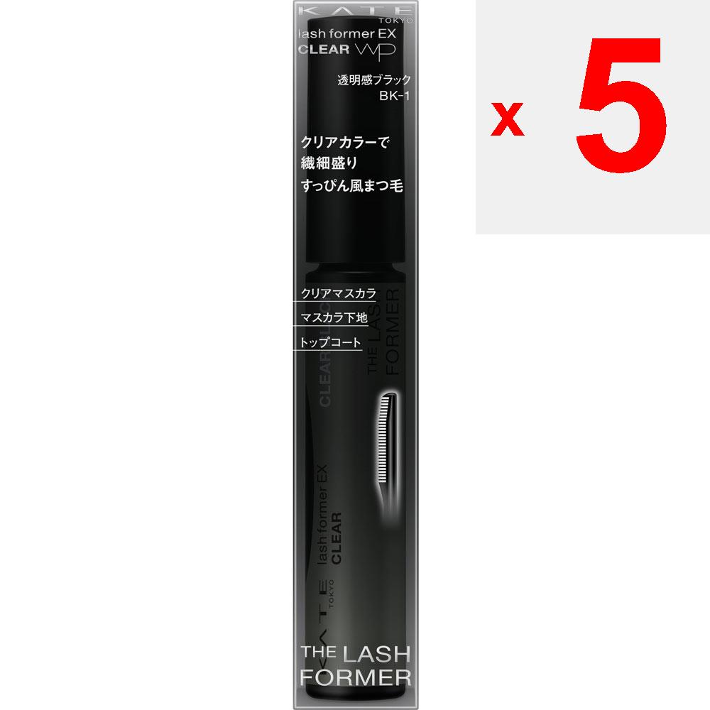 Kanebo Kate Kate Lash Former EX (Clear) BK-1 5g Eye Makeup Mascara Curl Lashes with an Eyelash Curler. 2. When Using As a Mascara Base, App