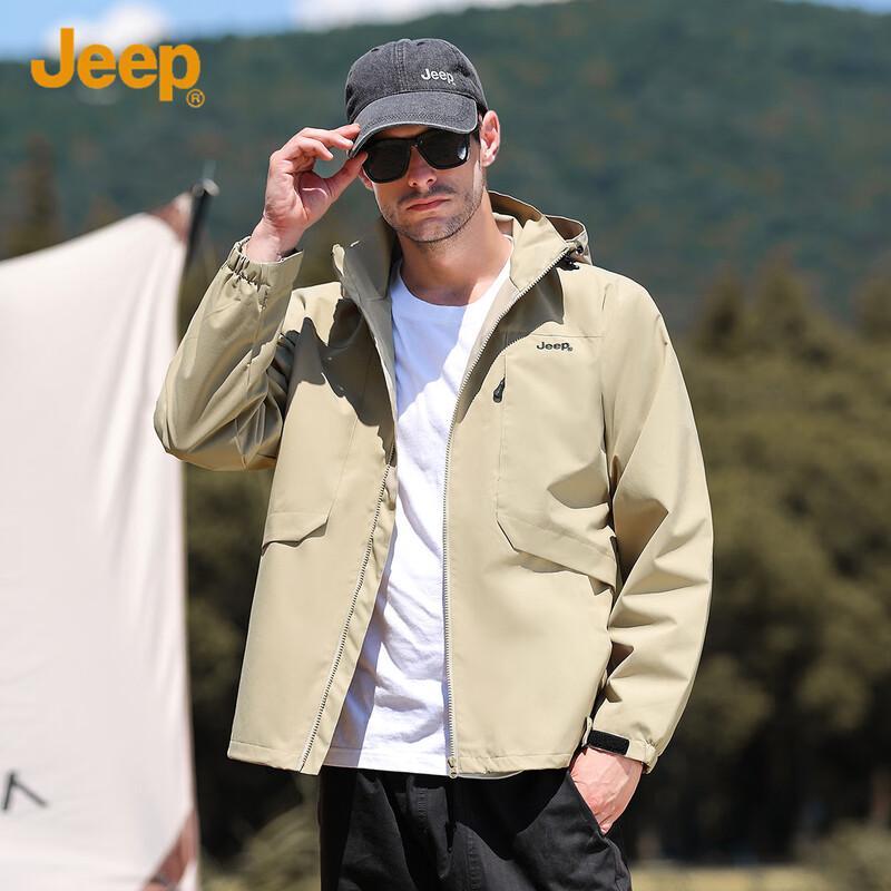 Jeep Men's Light Outdoor Casual Jacket