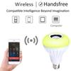 Żarówka Bluetooth do muzyki Żarówka LED RGB Zmieniająca kolor z pilotem do Party Dom Sypialnia Bar