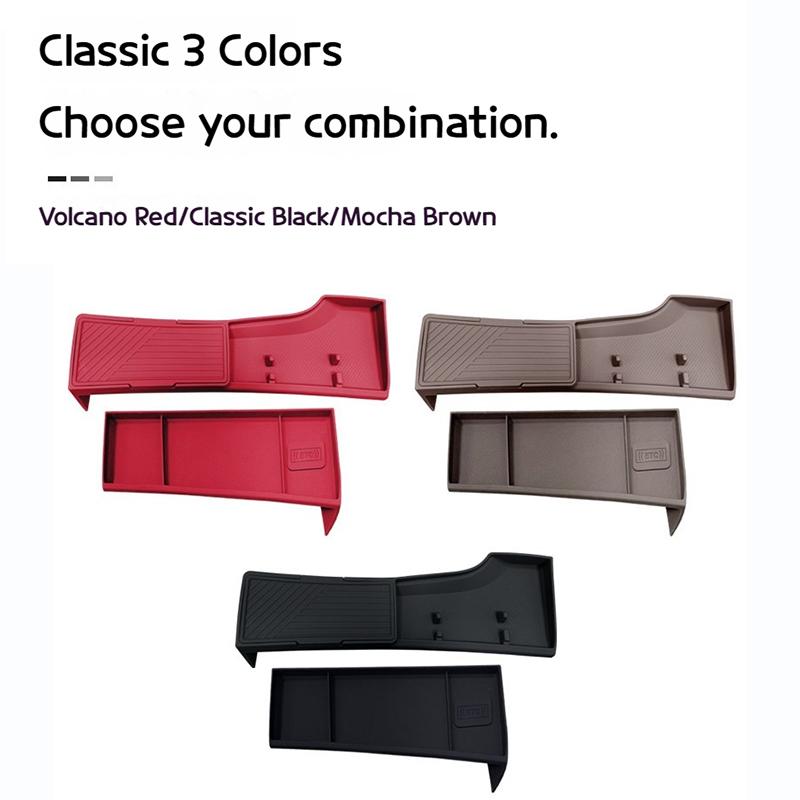 For BMW X5 X6 X7 G05 G06 G07 -2026 Car Silicone box behind the central control screen For storing and decorating items