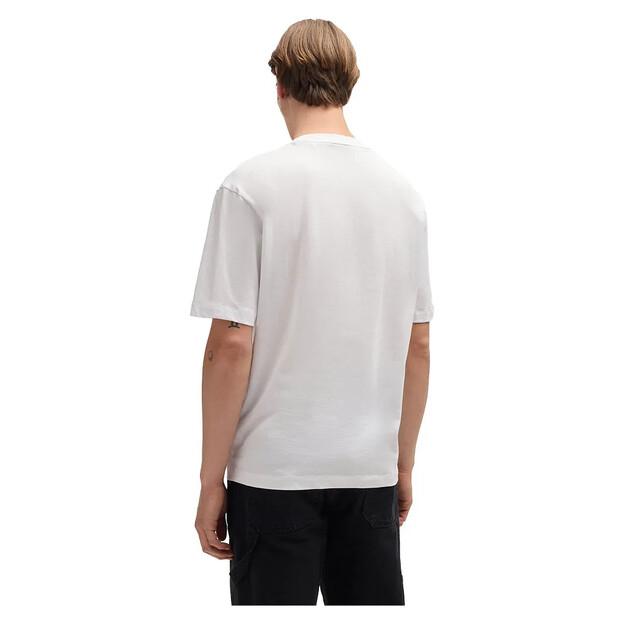 HUGO Футболка с коротким рукавом Nestrolo 01 BLUE