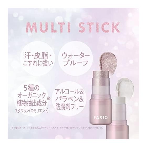 FASIO Multiface Stick Prism Cheek Color/Lip Color/Eye Color 103 Winter Lake 4g
