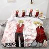 New Fashion HUNTER×HUNTER Bedding Set Single Twin Full Queen King Size Bed Set Adult Kid Bedroom Duvet Cover Sets 3D Print Anime
