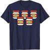 Funny Mayo Jar Five Pack Distressed Graphic Tee Retro Foodie T-Shirt Casual Cotton