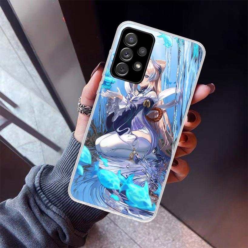 Genshin Impact Sangonomiya Kokomi Phone Case For Samsung Galaxy A17 A57 A37 A16 A26 A36 A56 A15 A25 A35 A55 A14 A13 A54 A53 A34