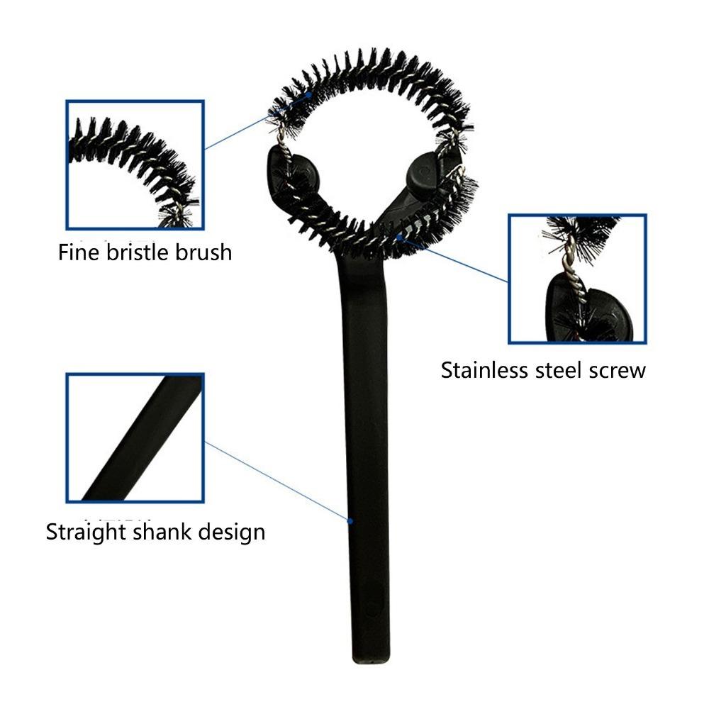 Plastic Handle Grouphead Cleaning Brush Detachable Grouphead Brush  Coffee Grinder Cleaning 51mm