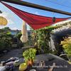 Polyester Sunshade Sail Canopy - UV Protection for Outdoor Camping and Courtyard