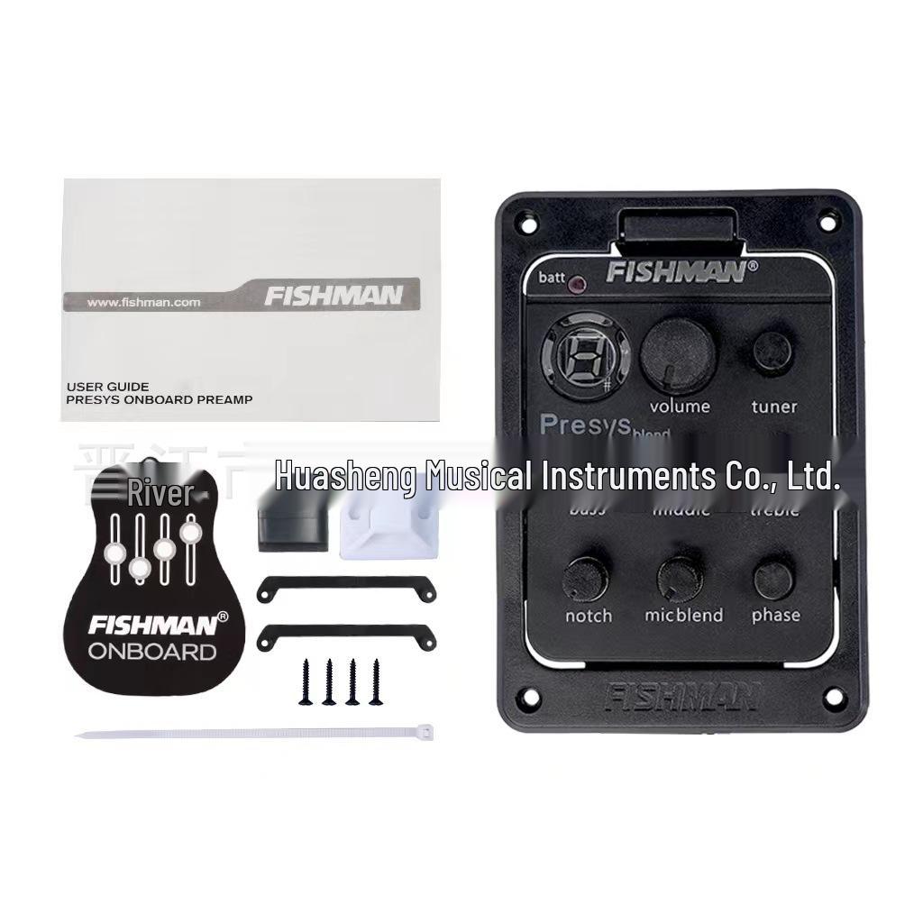 Fishman Presys Blend Acoustic Guitar Pickup Preamp Compatible