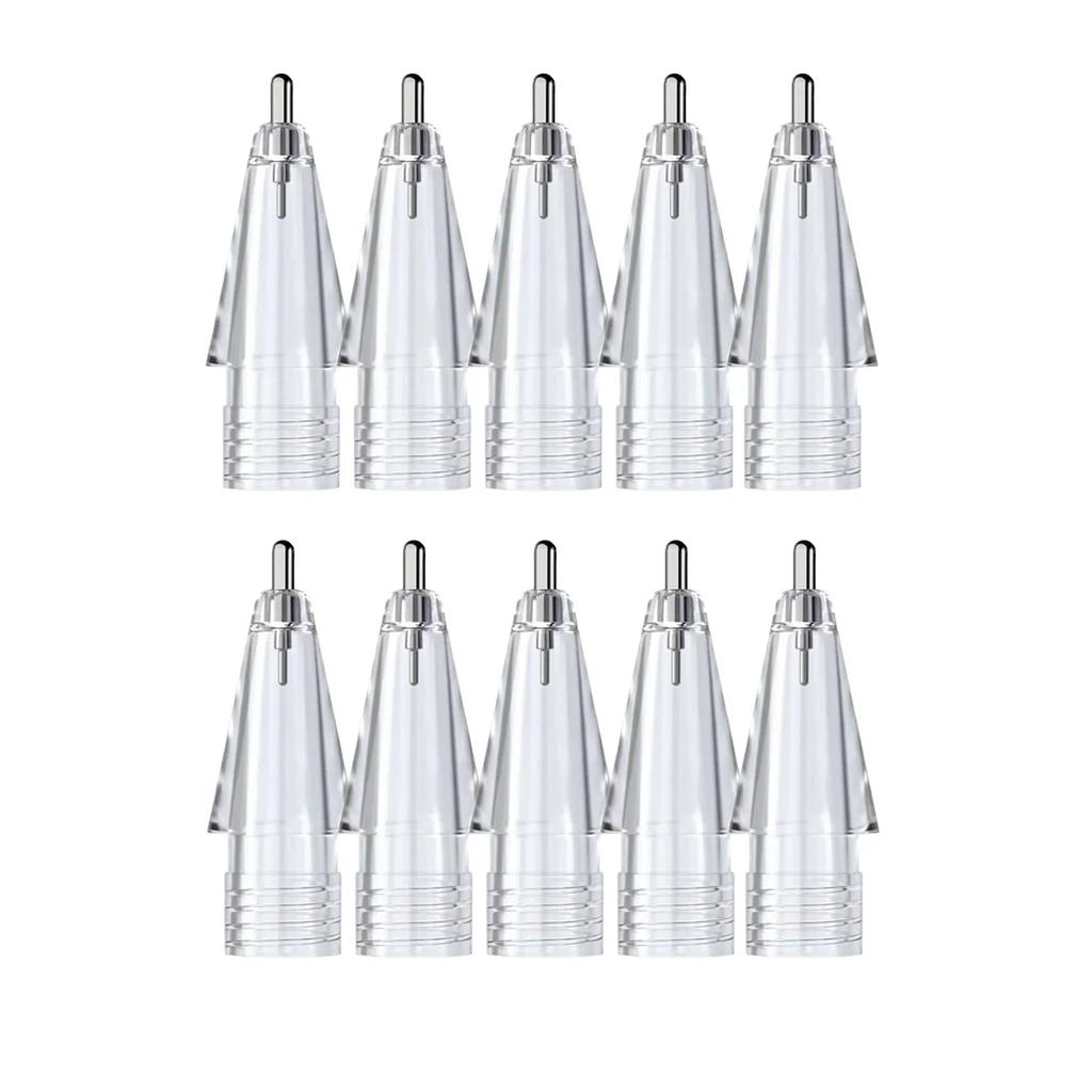 Metal Precise Control Fine Point Tips for Apple Pencil 2/1 Gen iPencil Nibs Upgraded Replacement Tip For iPad Pro Pencil Nib