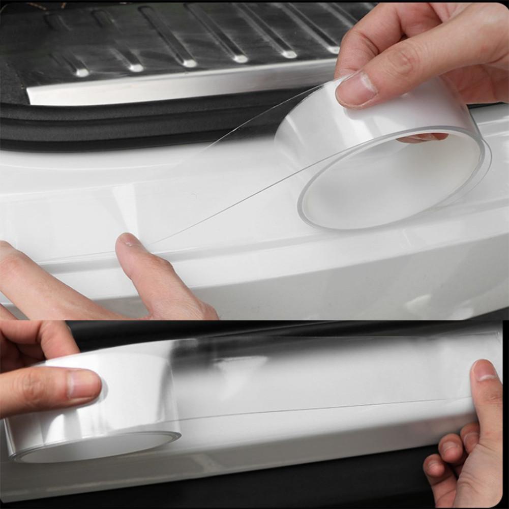 Clear Transparent Protective Film Car Door Edge Car Body Scratch Protector Auto Paint Anti Scratch Protection Sticker Nano Tape