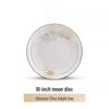 Mod-Lanka Jingdezhen 10-inch Moonlight Ceramic Plate