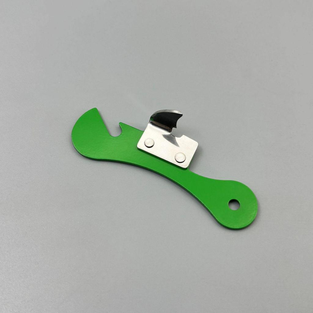 Compact Multifunctional Stainless Steel Can and Bottle Opener