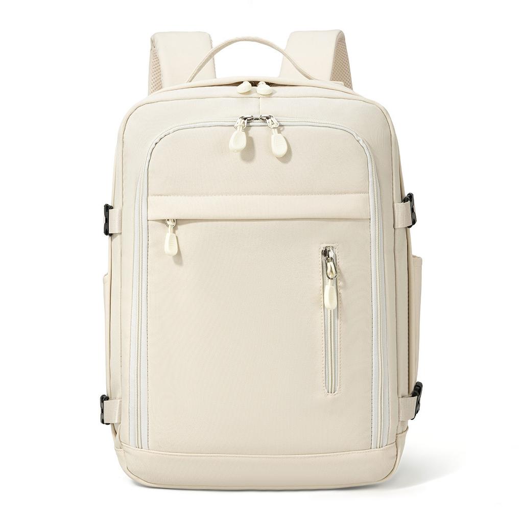 Schoolbag notebook backpack computer bag men's simple high-value commuter backpack casual large-capacity college student schoolbag women