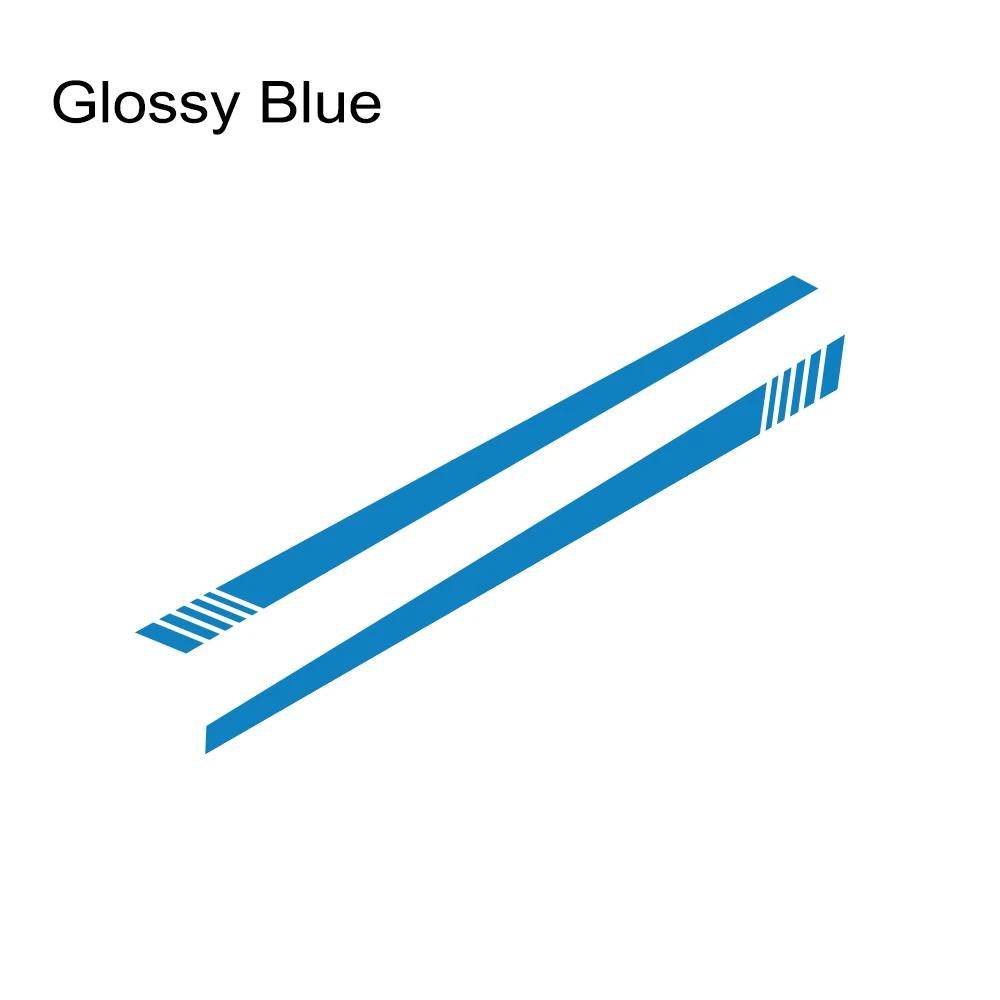 2PCS Car Side Skirt Stripes Sticker Vinyl Trims Decals Accessories For  A3 8P 8V 8L 8Y S3 RS3 Sedan Sportback Limousine TFSI
