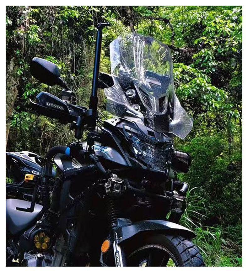 Pare-brise amélioré pour Honda CB400X/500X, Déflecteur de vent étendu