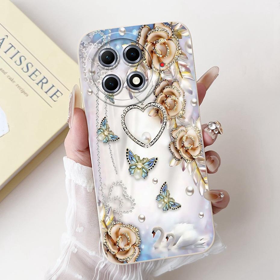 Beautiful Floral Phone Case For Tecno Camon 30S Pro Soft Silicone Shockproof Cover For Camon30S 30S Pro CLA5 CLA6 Cases Bumpers
