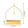 1Pc Metal Incense Holder Coil Incense Burner Frame Mosquito Coil Holder Repellent Incense Rack For Household Bedroom Patio