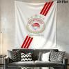 Olympiacos logo Wall Hanging Printed Fabric Blanket Decorative Tapestries for Bedroom Living Room Home Decor