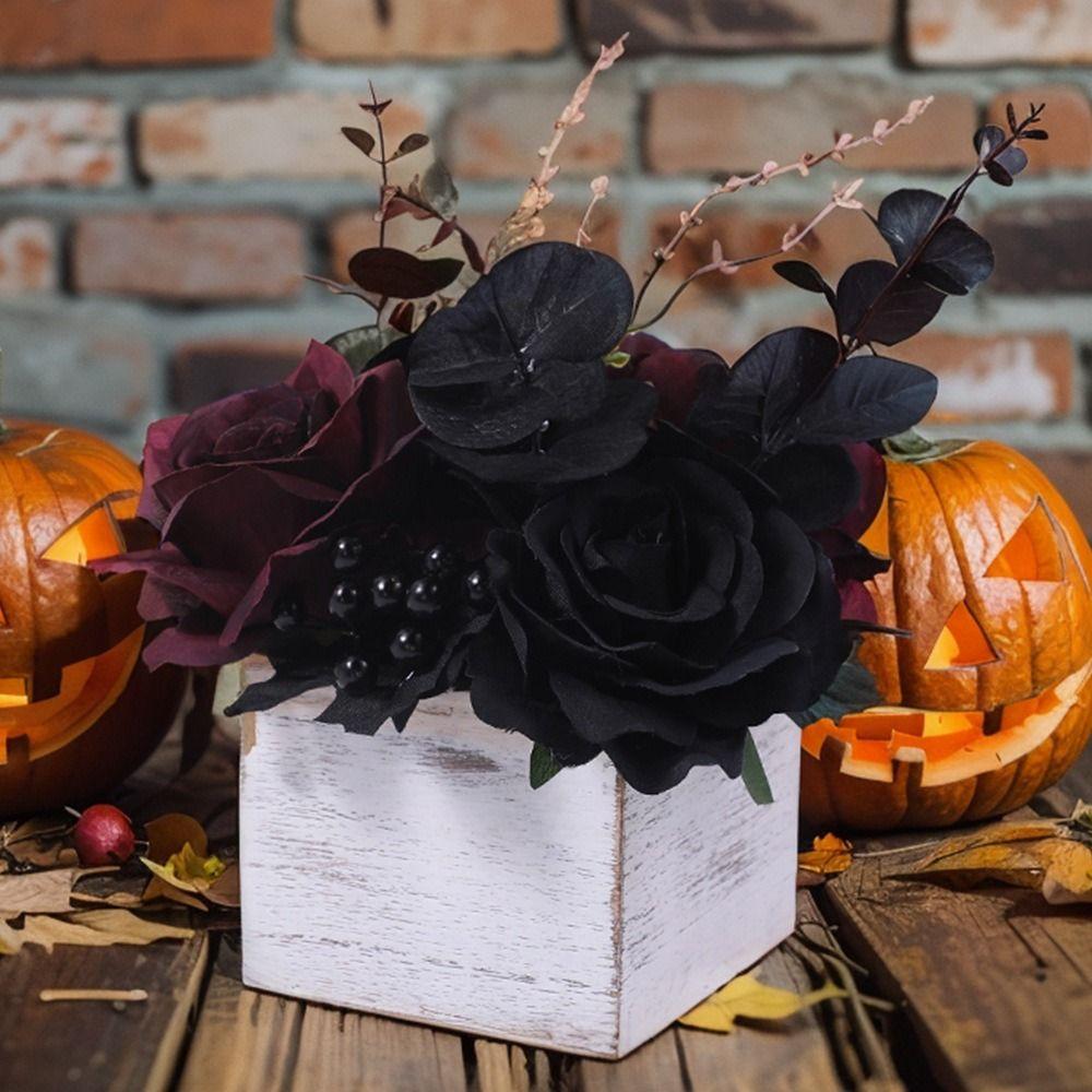 Real Touch Desktop Artificial Flowers Beautiful Fake Silk Flowers  Photography Props