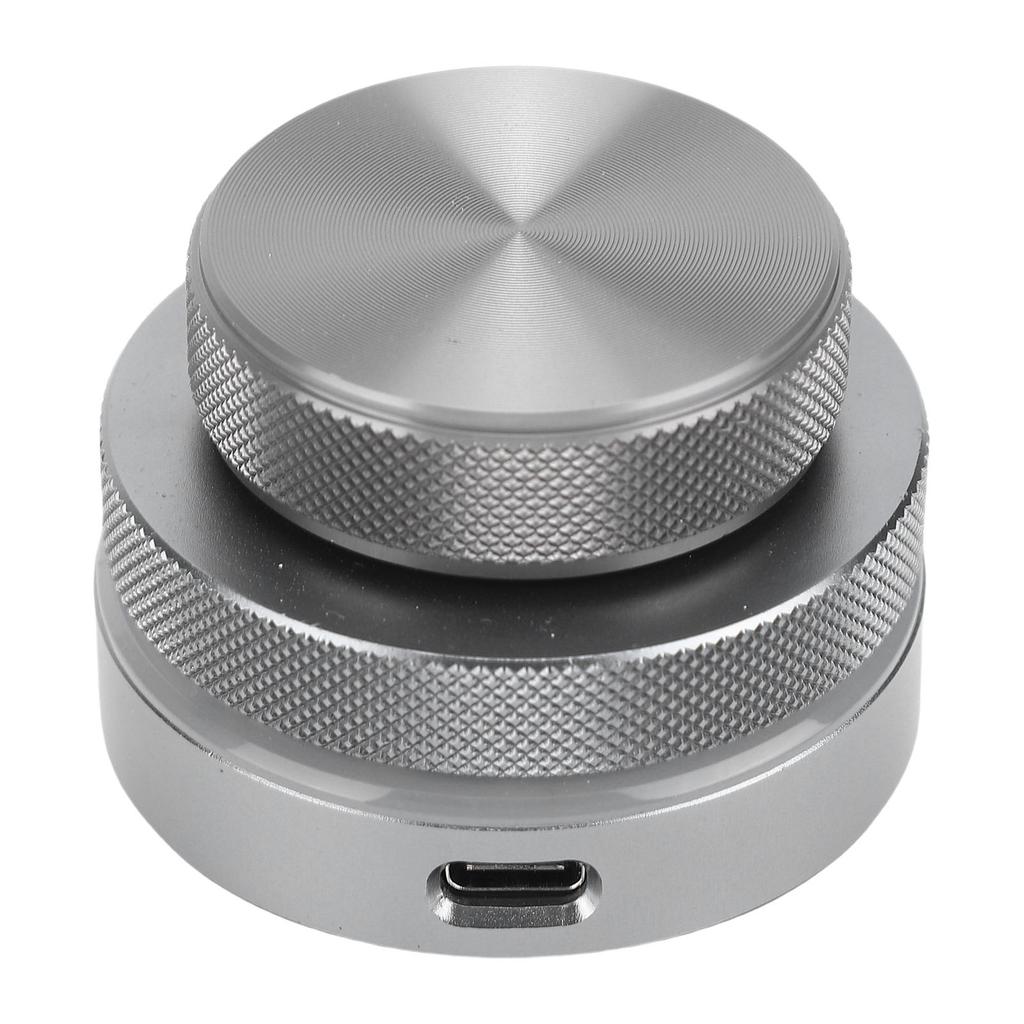 Lautstärkeregler 2,4G Bluetooth USB C Kabelgebundener Multimedia-Controller-Regler mit RGB-Licht für Telefon Tablet PC