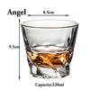 Bicchieri da Whiskey, Bicchieri da Scotch, Bicchieri Old Fashioned per Whiskey/Regalo Perfetto per gli Amanti dello Scotch/Bicchieri di Stile per Bourbon/Rum