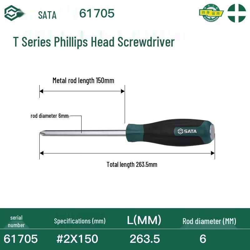 OIMG S2 Steel Through-Tang Screwdriver Set