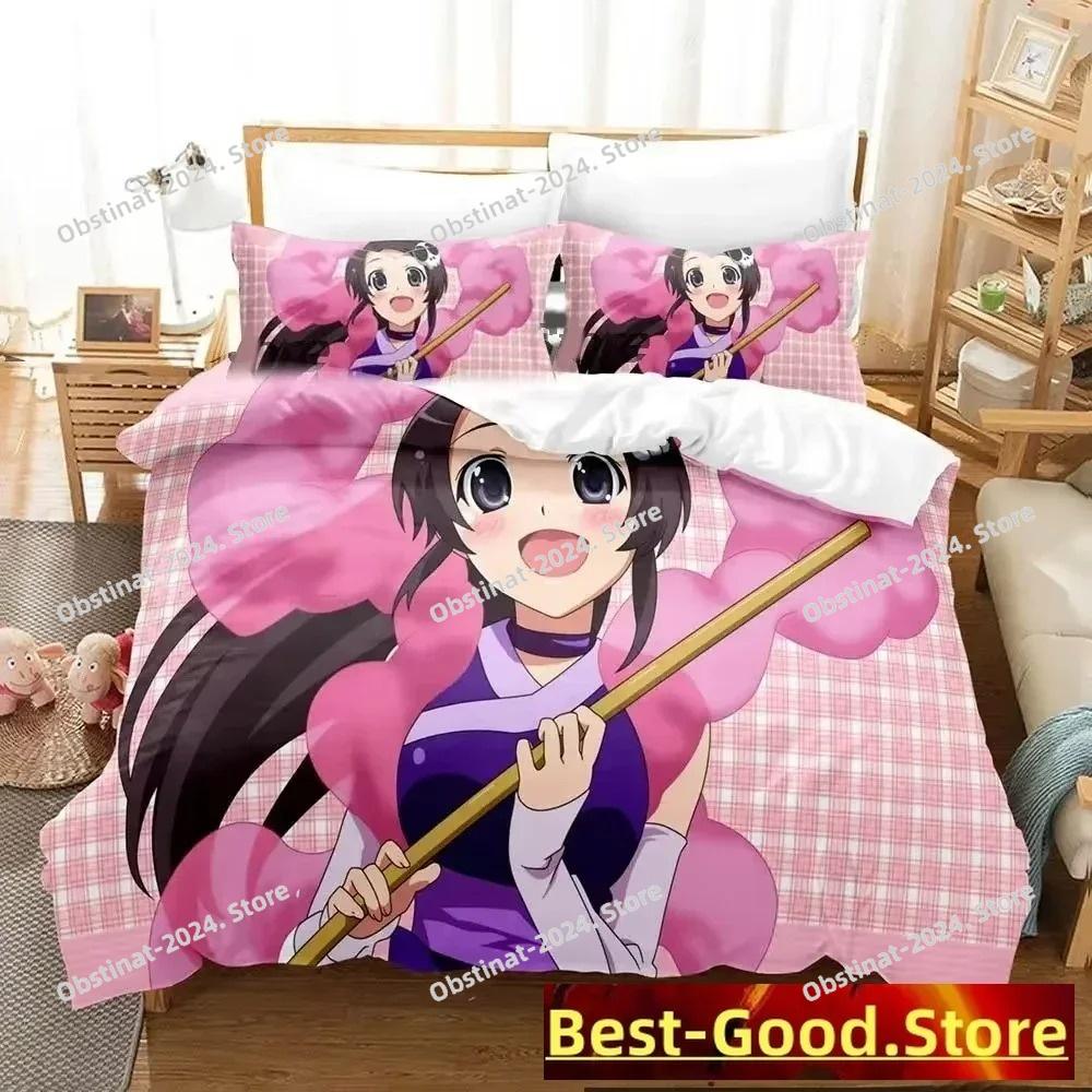 3D Print Anime The World God Only Knows Bedding Set Boys Girls Twin Queen King Size Duvet Cover Pillowcase Bed boys Adult
