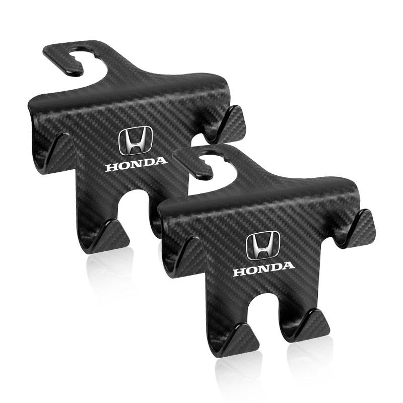 Car Seat Headrest Hook Universal Phone Holder Backseat Organizer For Honda Fit Mugen Insight Type S R VTEC Modulo Vezel RR SiPilot Fit XRV CRV HRV Dio