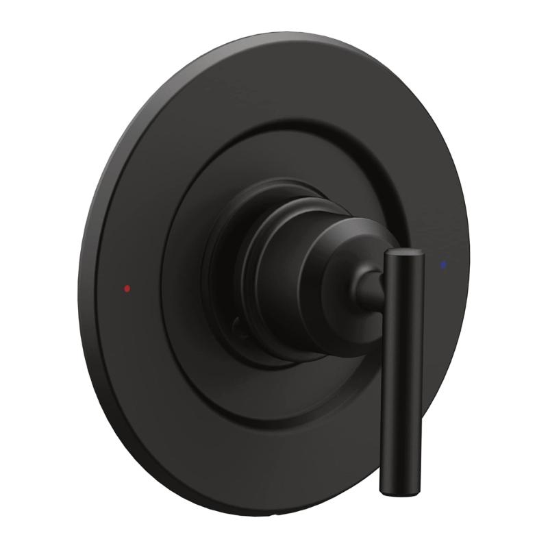 Shower Faucet Trim Set for 2520 Shower/Tub Pressure Balanced Valves Metal Steels Shower Trim Plate чёрный