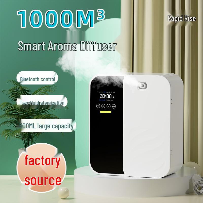 Wall-Mounted Aromatherapy Diffuser & Odor Remover for Public Spaces