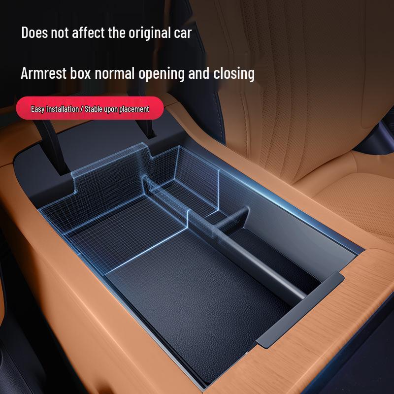 25-Model Boyue L Fourth-Gen Armrest Storage Box: Central Control Modification & Decoration Accessories