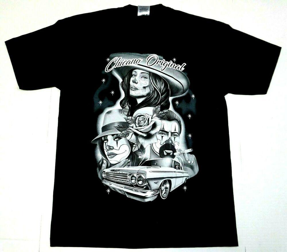 

Футболка Chicano Original Коричневая футболка Pride Lowrider Urban Streetwear
