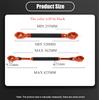 Black Adjustable Motorcycle Balance Handlebar Cross Bar Steering Strength Lever
