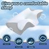 Rebound Memory Foam Butterfly Pillow Breathable Neck Protection Special-shaped Memory Pillow Sleeping Cervical Pillow Bone Correction Pillow