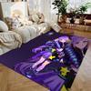 Beautiful Anime Girls Carpet Floor Rug Washable Anti-Slip Unique Decor for Living Room Play Room Girls Bedroom Popular Rug