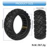 9x3.0 Inch Solid Rubber Tire Electric Scooter Replacement Weather Tractions Hard Treads High Elasticity Tire 205mm