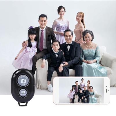 Botón de control remoto Selfie Inalámbrico Compatible con Bluetooth Baja latencia de agarre Obturador de larga distancia Temporizador automático Cámara