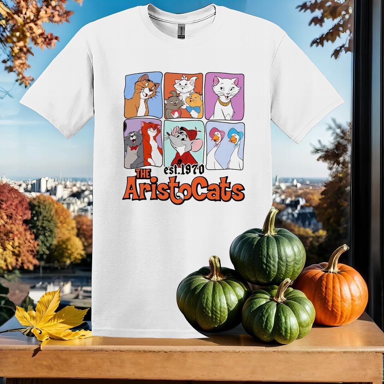 The Aristocats Characters T-Shirt Mens Womens Tees Top Hoodie Men Women Unisex Tshirt SX360 M