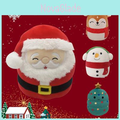 Squishmallow Plush Toy Santa Claus Soft And Cuddly Xmas Stuffed Animal Doll For Kids Birthday Gift