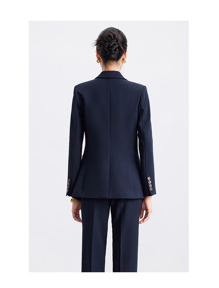 Women's 2025 Professional Suit: Spring/Autumn Blazer, Vest, and Pants Set